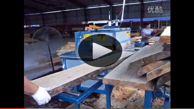 多片鋸深圳沙田加工建筑方客戶現場視頻正啟機械廠