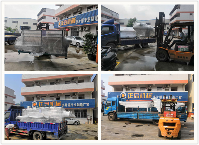 2018年9月發(fā)往澳大利亞--原木自動堆料架、原木自動翻轉(zhuǎn)進料