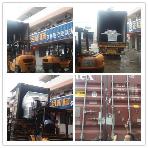 2018年5月發(fā)往馬來西亞--全自動原木多片鋸、原木多片鋸、方