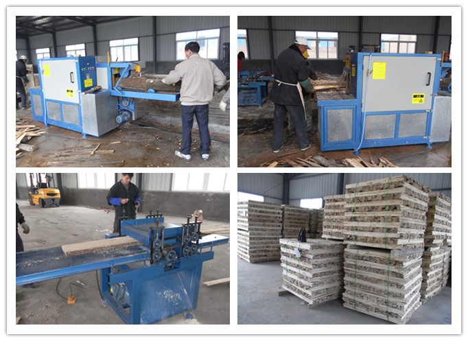 江蘇淮安市楚洲--原木、方木多片鋸、清邊機工作圖